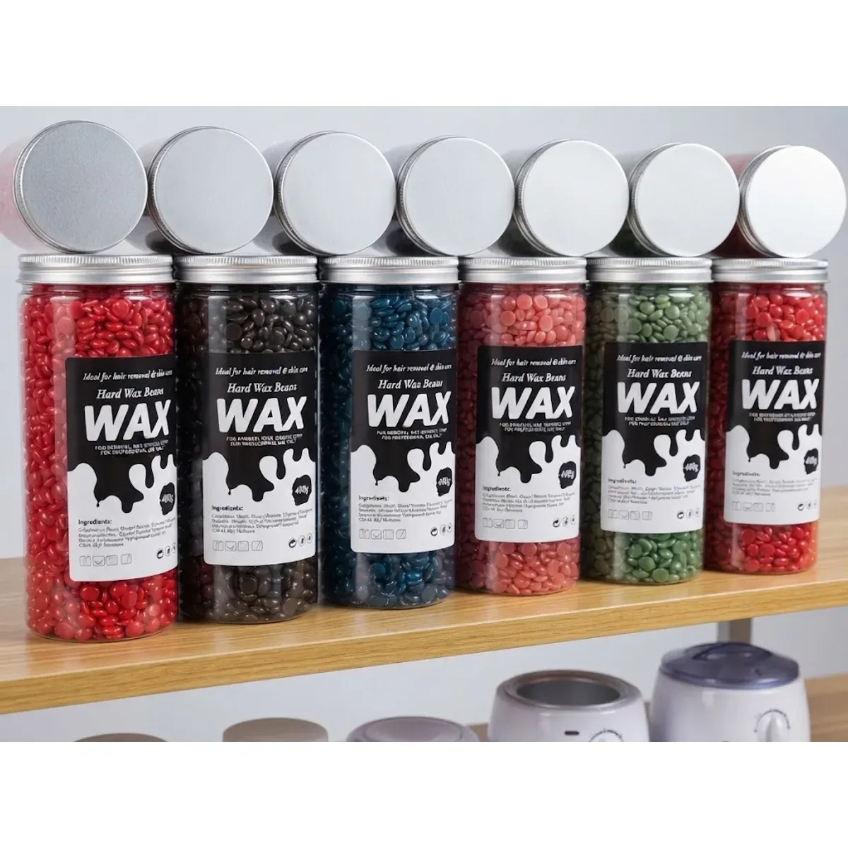Hard wax beans 400 g jar – photo 4