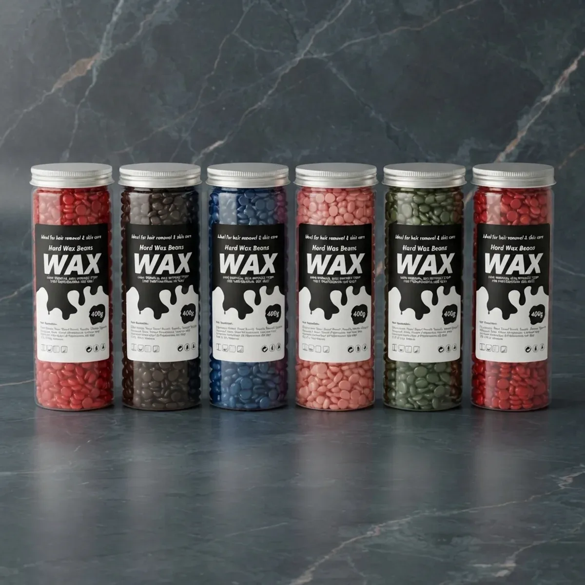 Hard wax beans 400 g jar – photo 2