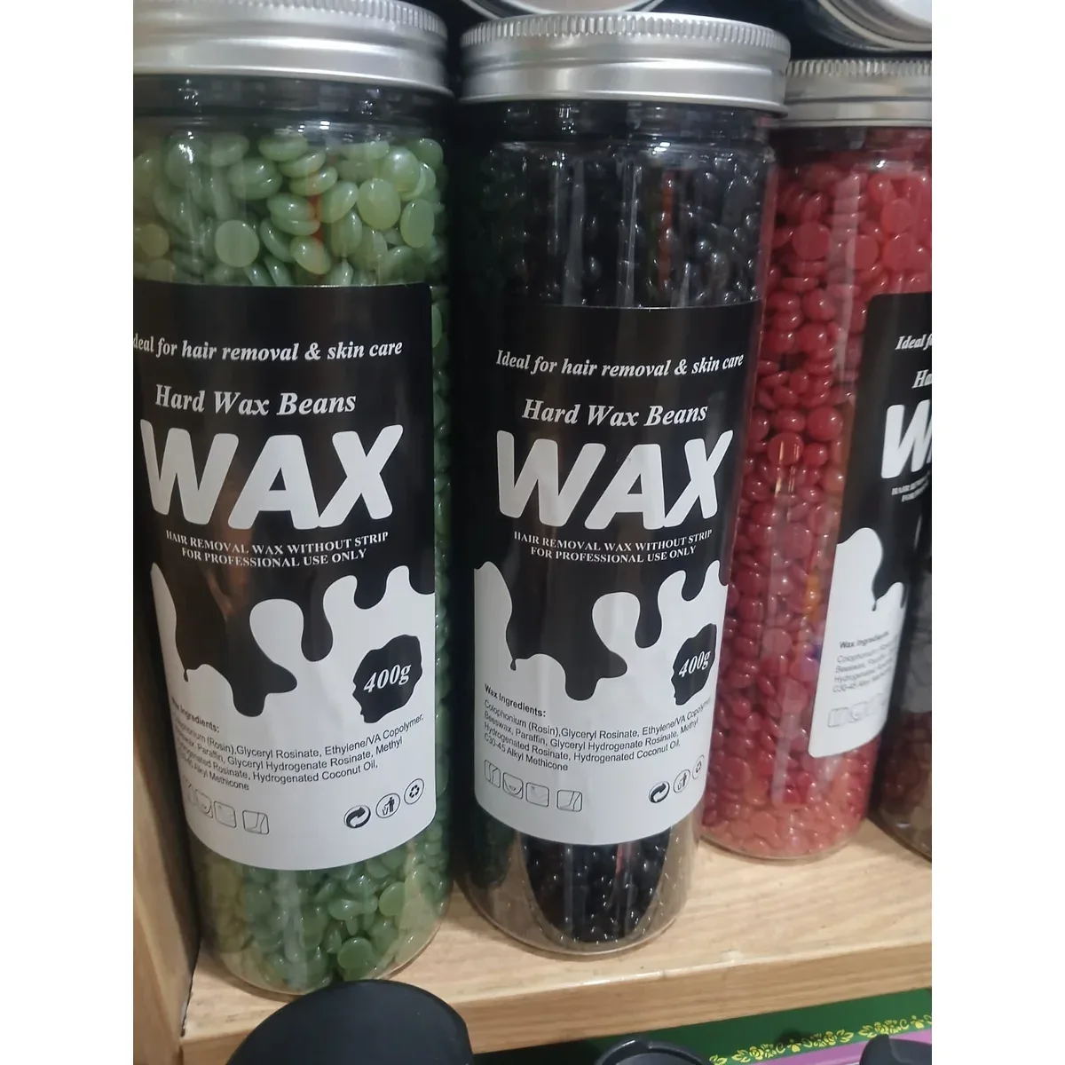 Hard wax beans 400 g jar – photo 3
