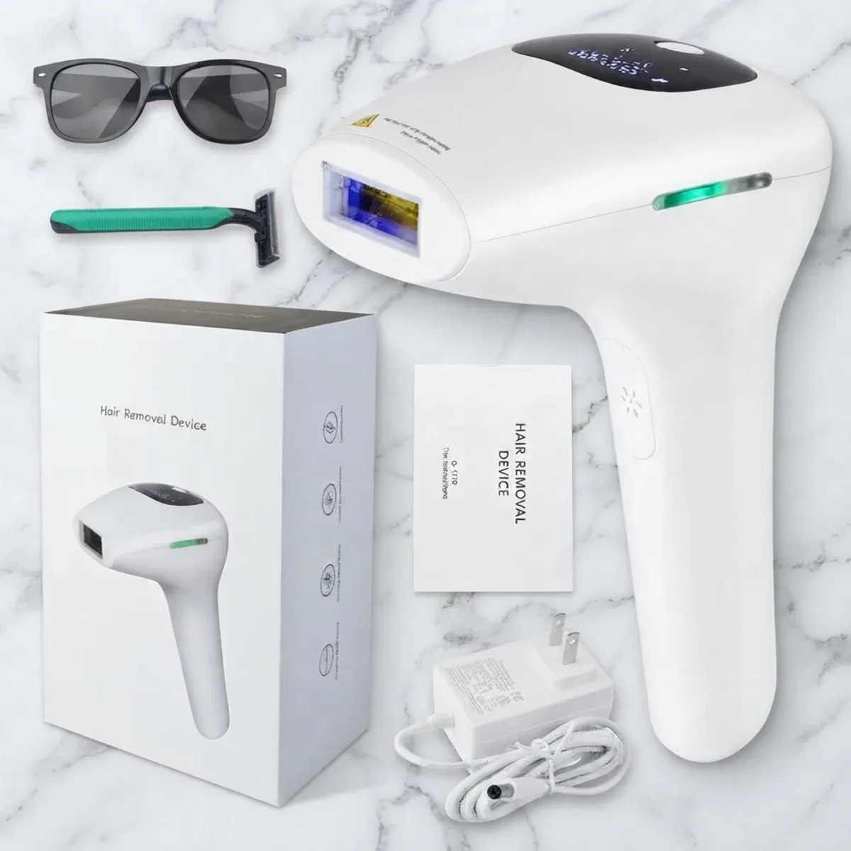 Premium IPL hair removal device with LCD screen – photo 3