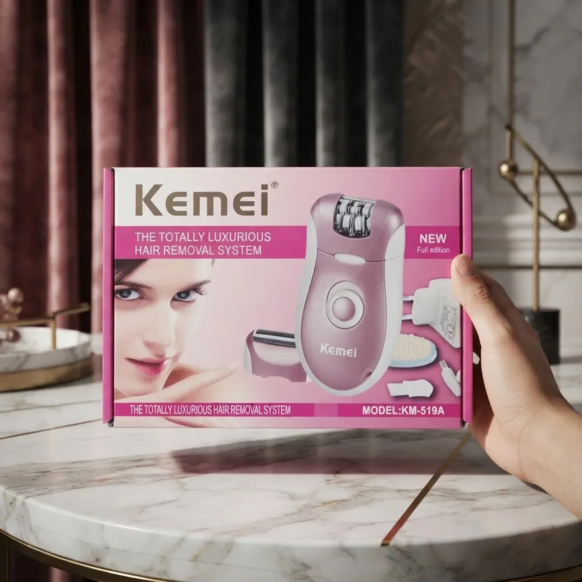 Kemei KM-519A professional hair removal system – photo 3