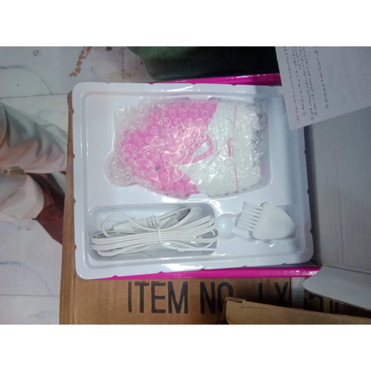Kemei KM-189A rechargeable epilator for women – photo 4