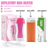 Roll-On Wax Heater Kit – Heater, Wax Cartridge & Strips